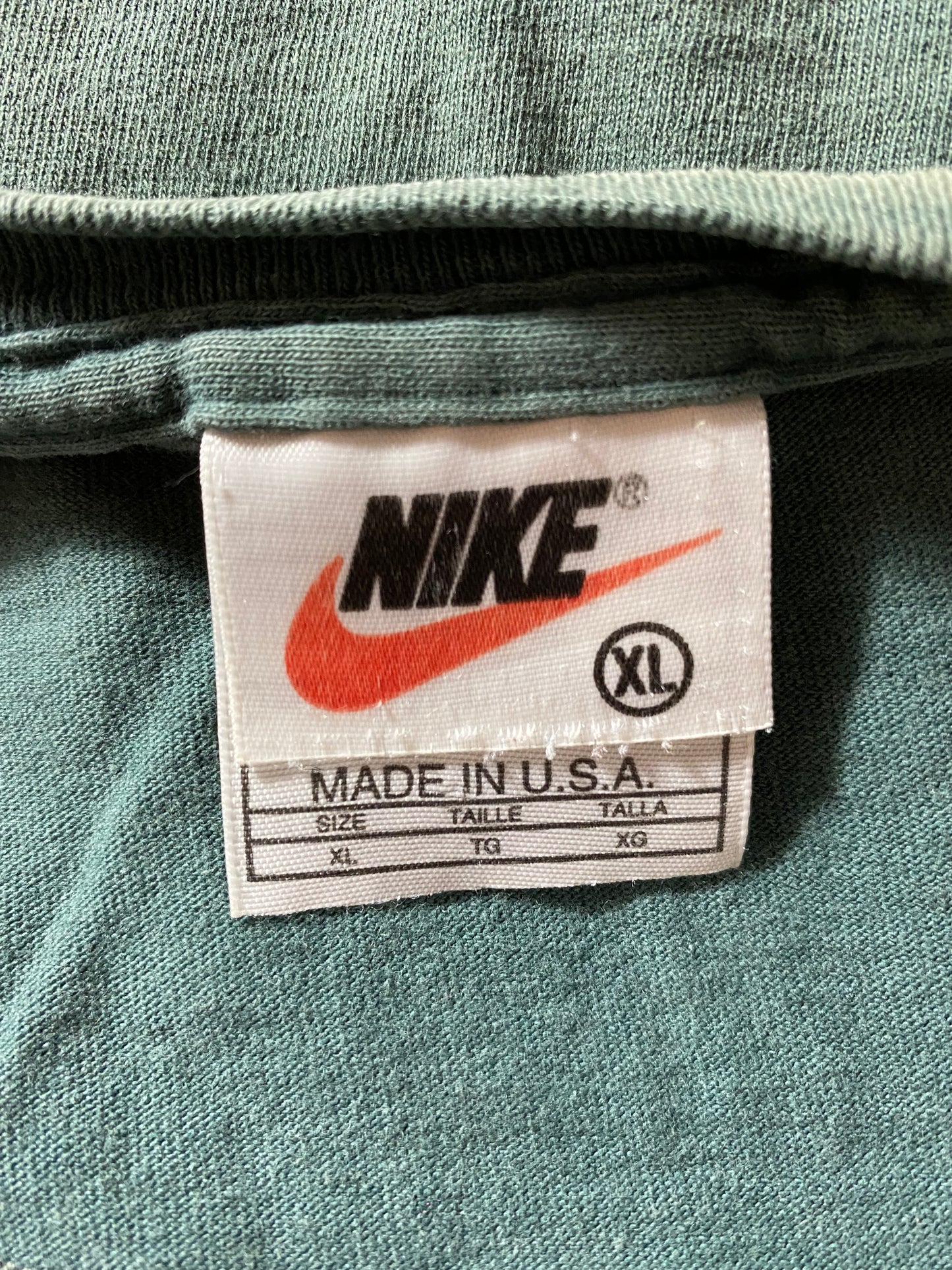 90's NIKE GOLF Made in USA Size XL Vintage T-Shirt / k1214