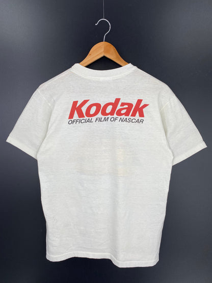 90’s NASCAR KODAK RICK WILSON Size L Vintage Racing T-Shirt / A755