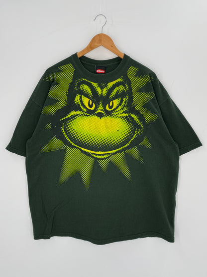 2001 DR. SEUSS THE GRINCH Size XXL Vintage T-Shirt / K9878