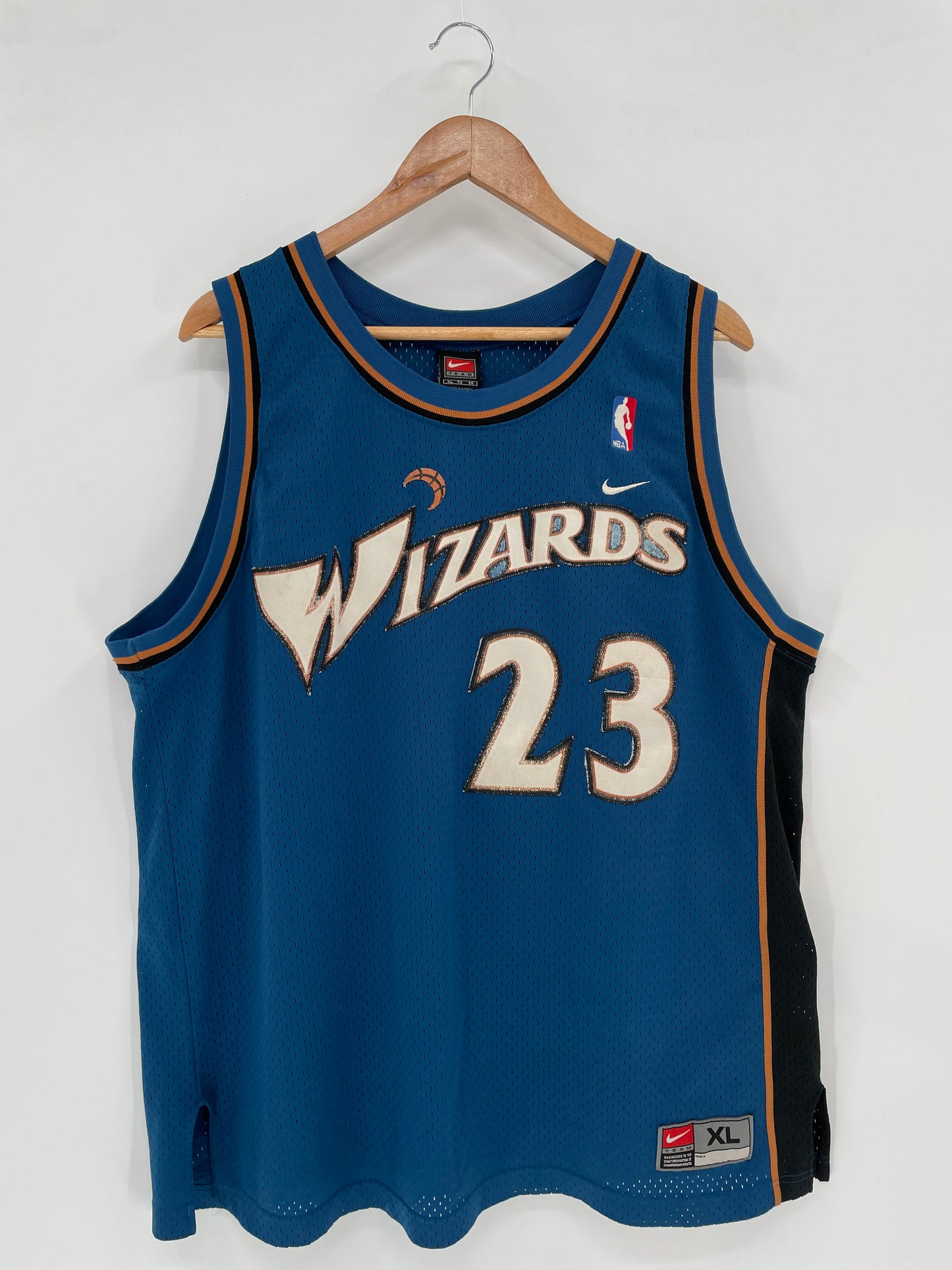 Vintage WASHINGTON WIZARDS JORDAN Size XL Vintage NBA Jersey / K1751