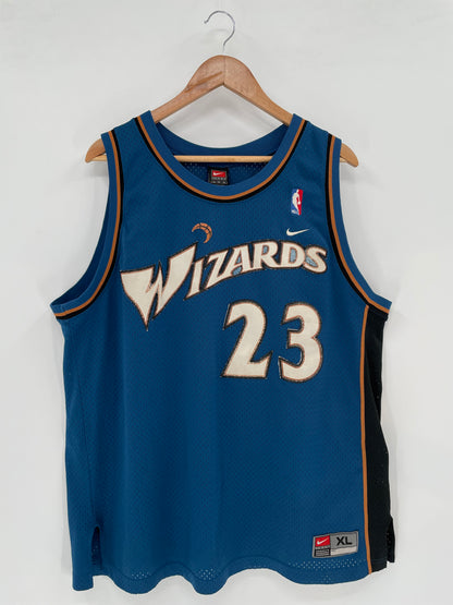 Vintage WASHINGTON WIZARDS JORDAN Size XL Vintage NBA Jersey / K1751