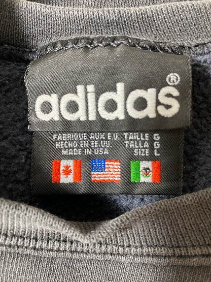 90' ADIDAS Size L Vintage Sweat-shirt  / K3197