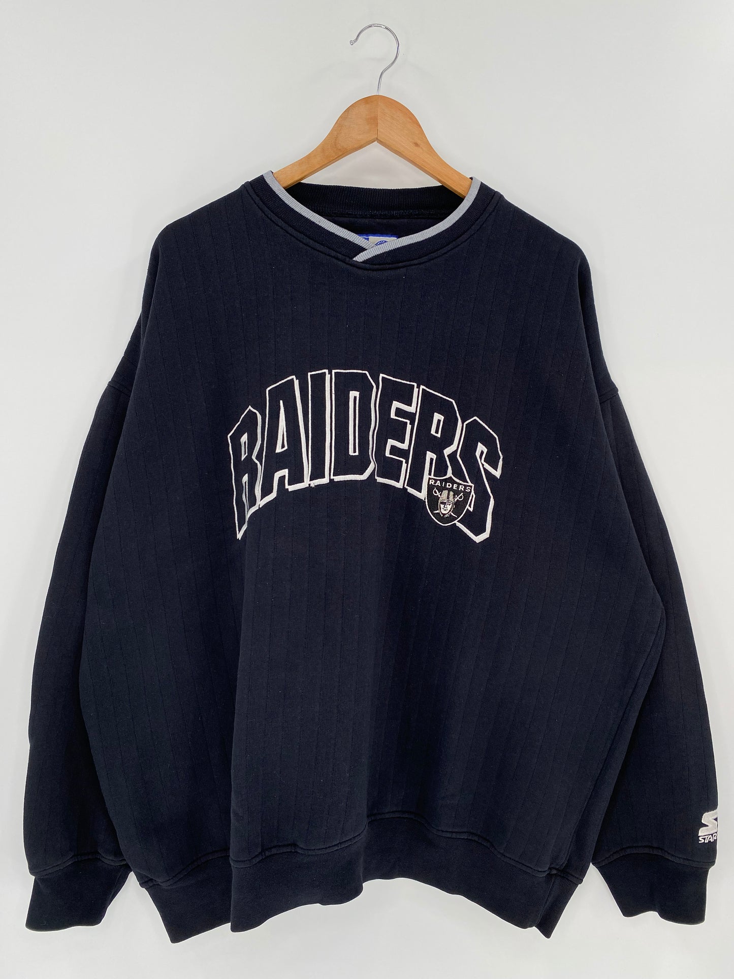 90's Starter Raiders Size XXL Vintage NFL Sweat-Shirt / 9927