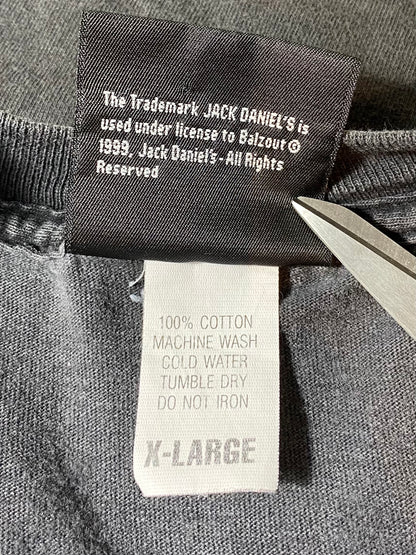 1999 JACKDANIEL’S Size XL Vintage T-shirt /  8098