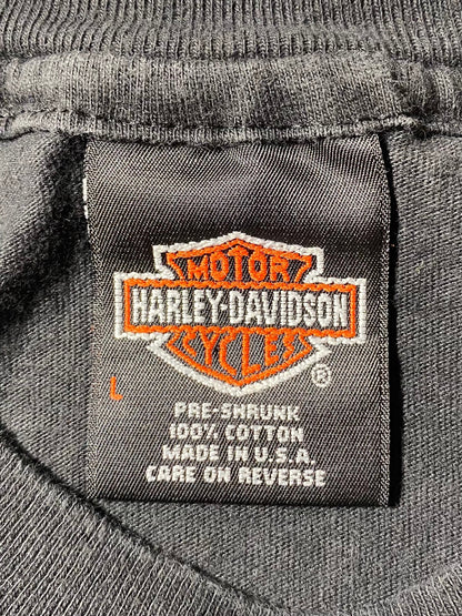90's HARLEY DAVIDSON Made in USA Size L Vintage T-Shirt / K9391