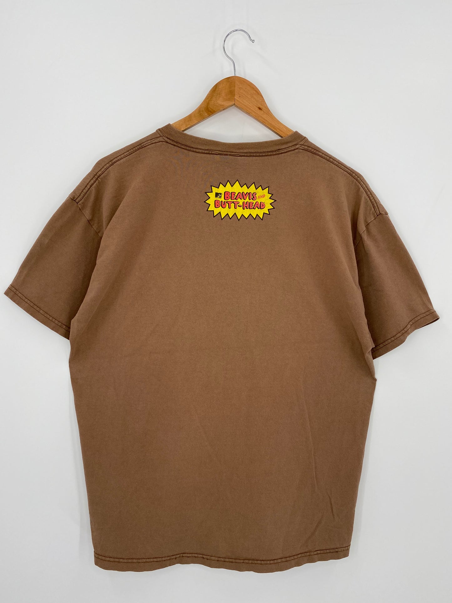 Vintage BEAVIS and BUTT-HEAD Size L Vintage T-Shirt / K975