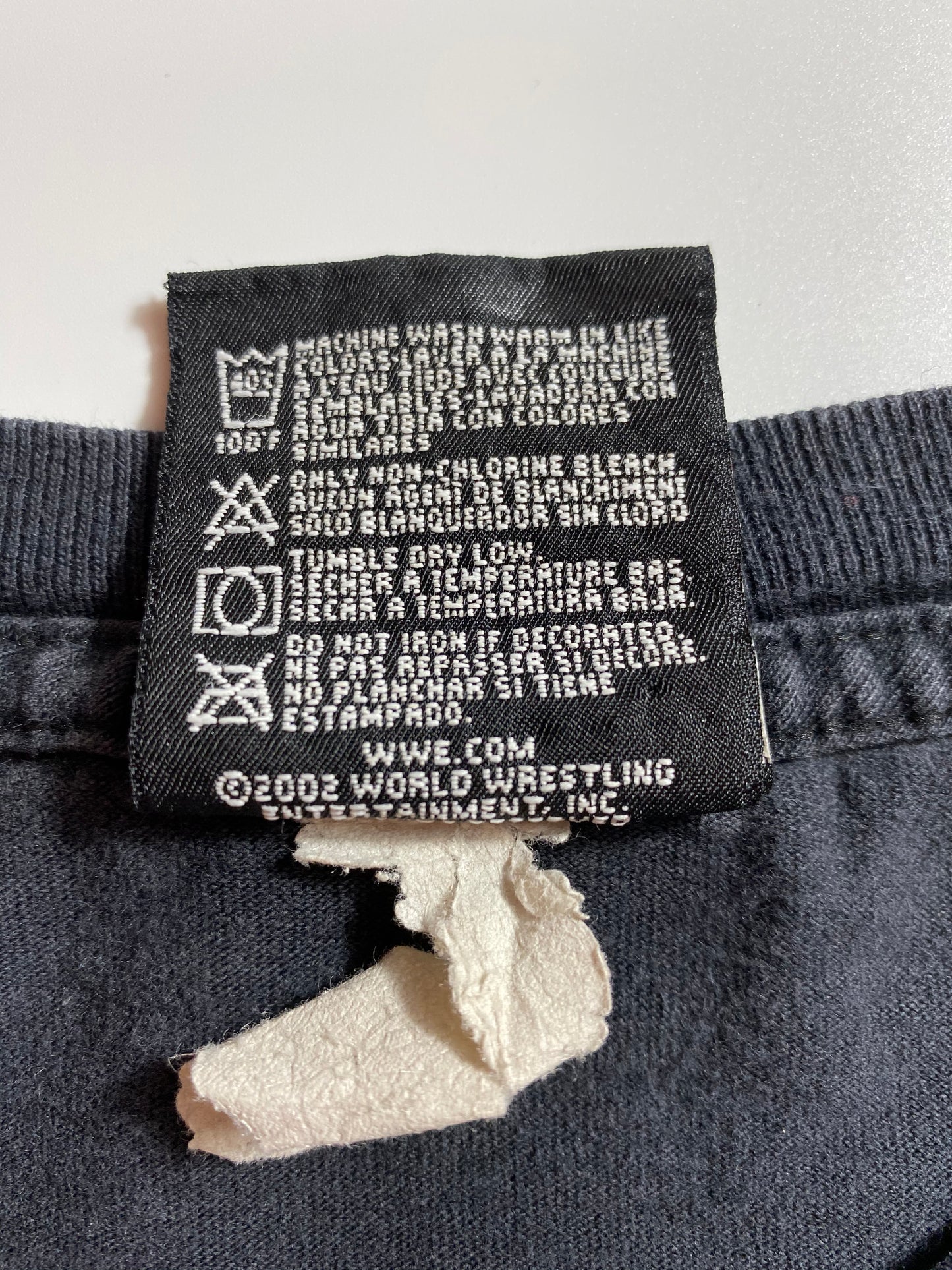 2002 HULKAMANIA Size XL Vintage WWE T-shirt / 8325