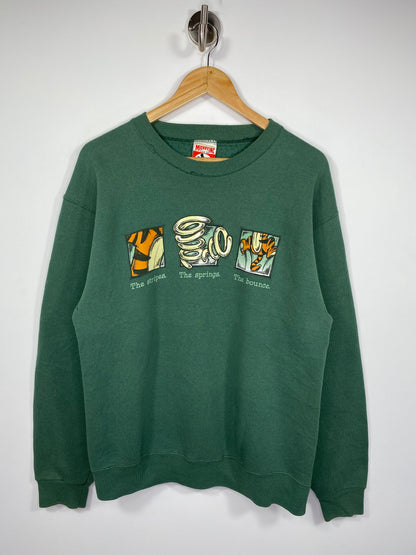 90’s Disney Tigger Made in USA Size S-M Vintage Sweat-Shirt / 5298