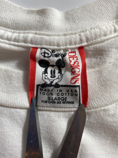 90’s DISNEY Mickey Made in USA Size XL Vintage T-Shirt / A1716
