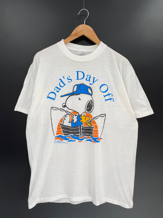 80’s SNOOPY Made in USA Size XL Vintage T-shirt/ K8508