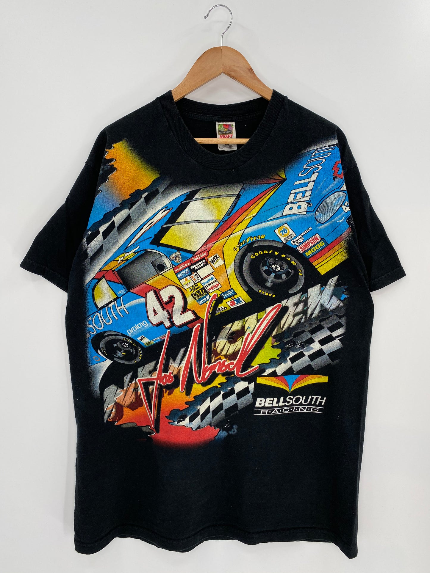 1998 NASCAR Size XL Vintage Racing T-shirt / 8231