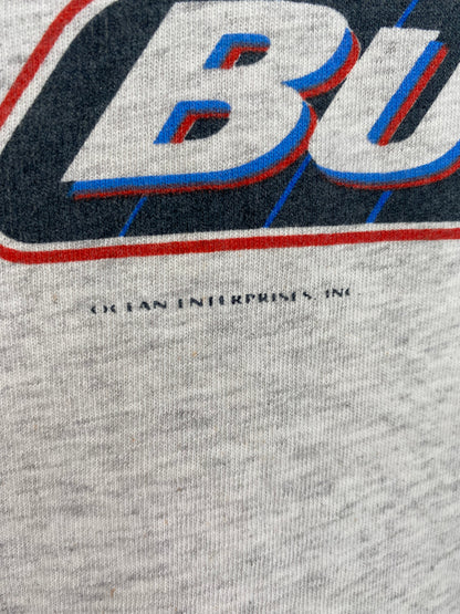 1996 BUD LIGHT BEER Made in USA Size XL Vintage T-Shirt / E1804T