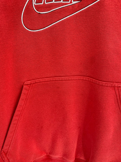 00' NIKE LOGO Size L Vintage Hoodie Sweat-Shirt / k1208