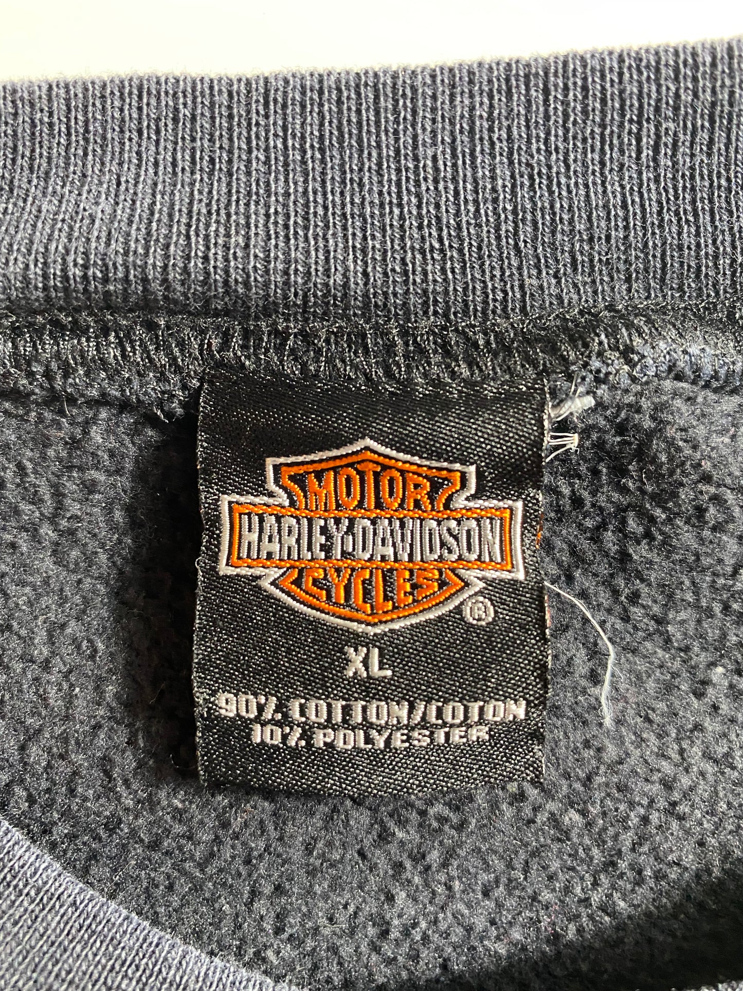 90’s HARLEY DAVIDSON Made in USA Size XL Vintage Sweat-Shirt / K3906