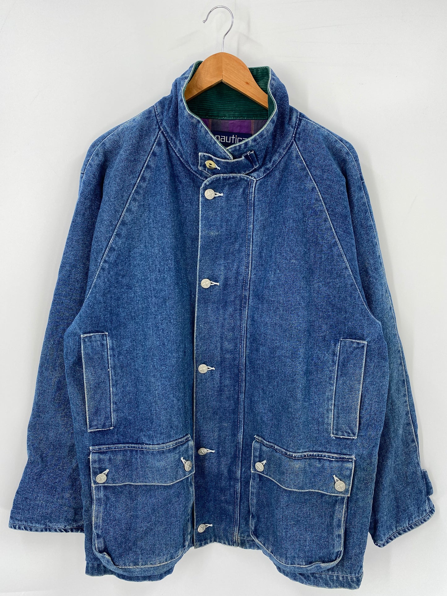 90’s NAUTICA Size XL Denim Jacket  / K4112