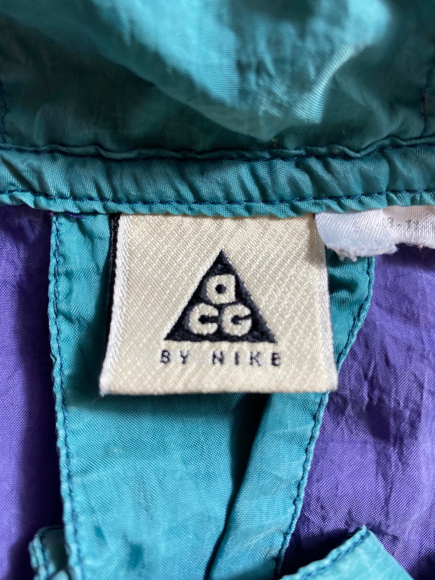 90’s NIKE ACG Size Approx. XL Vintage Zip-up Nylon Jacket  / K8230