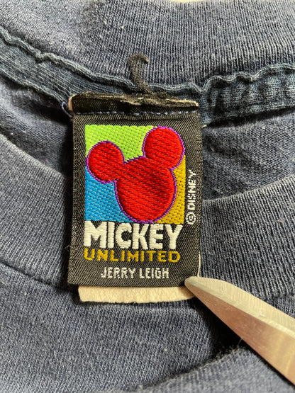 90’s DISNEY MICKEY & FRIENDS Size Approx.XXL Vintage T-Shirts / K1550