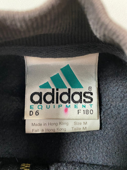 90’s ADIDAS EQUIPMENT Size M Vintage Half-zip Sweat shirt / K127