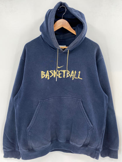 00' NIKE BASKETBALL Size L Hoodie Sweat-Shirt / A6211