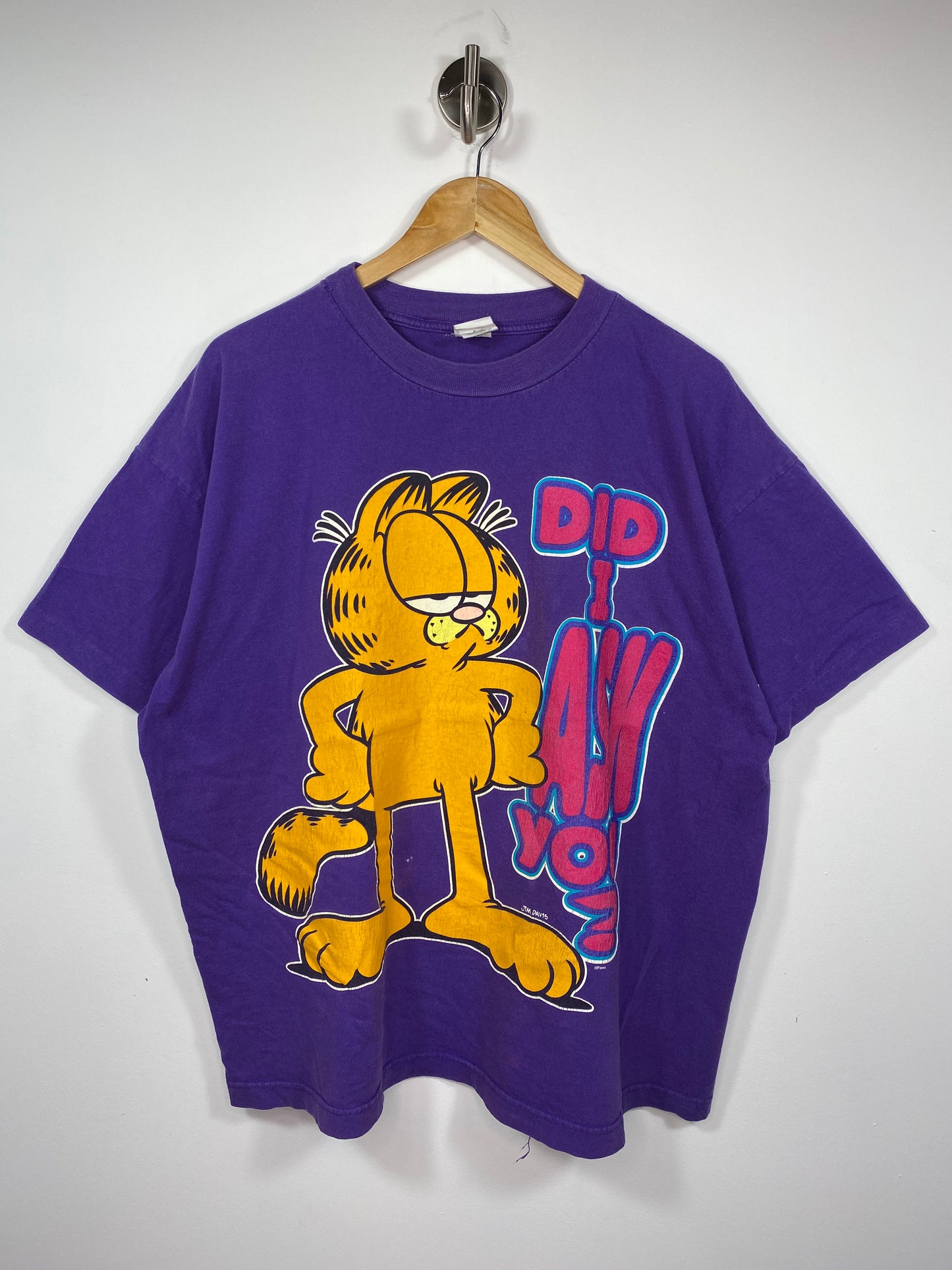 90’s Garfield Size XXL Vintage T-Shirt / 5286