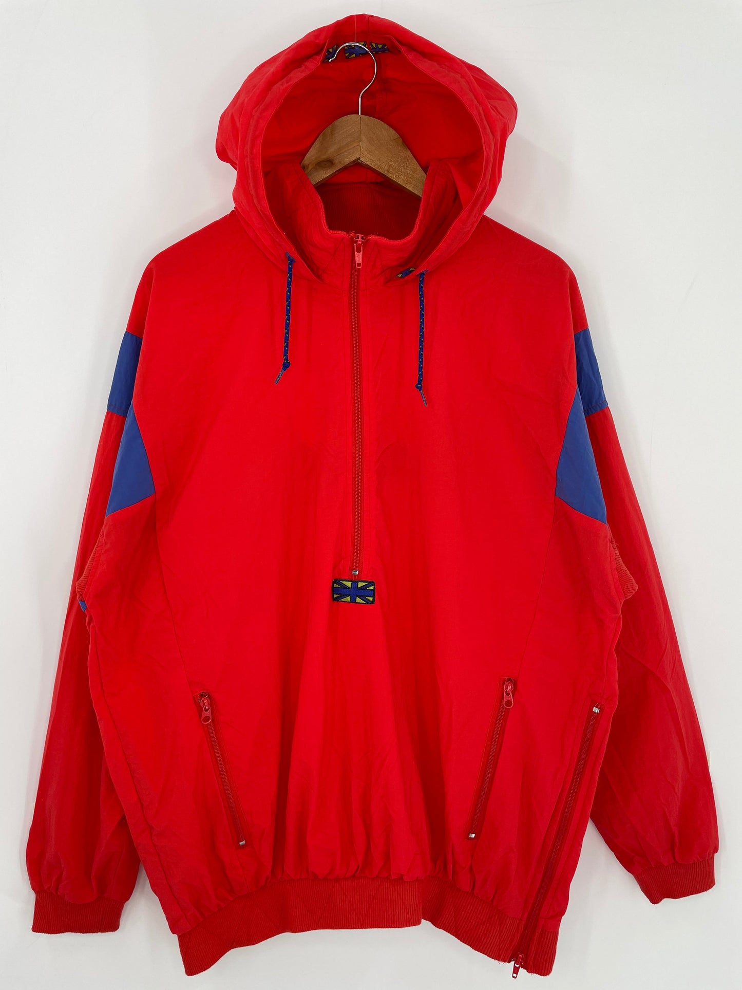 90's REEBOK Size L Vintage Nylon Hoodie Jacket / A1513