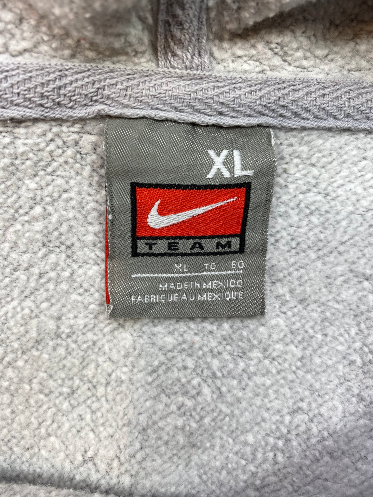 90’s NIKE ILLINOIS Size XL Vintage Hoodie Sweat-Shirt / 5409