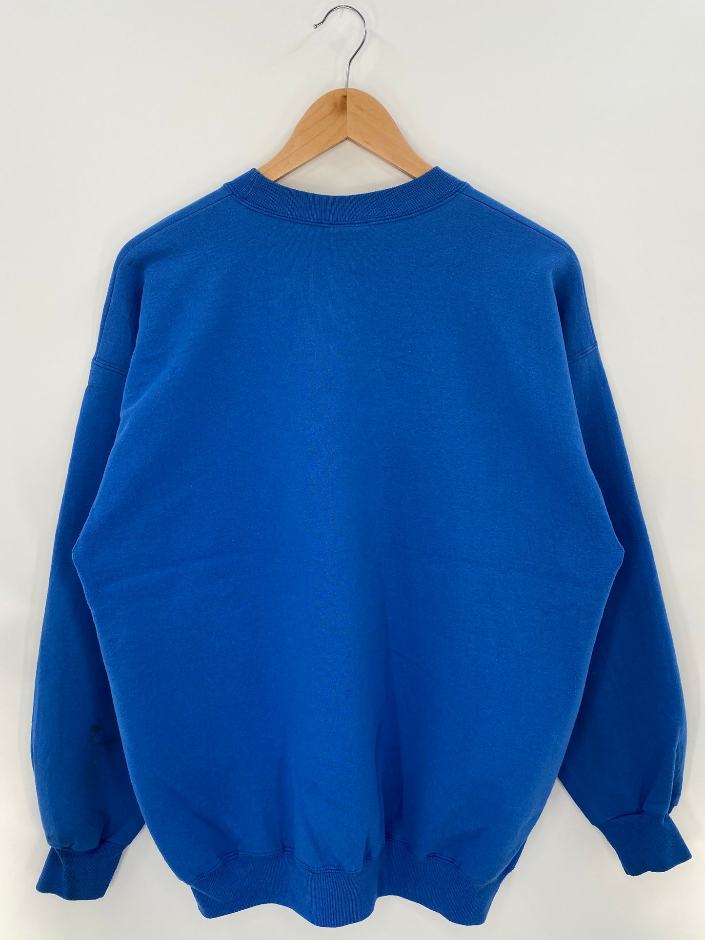 90's DISNEY TOMORROWLAND Made in USA Size No Tag (Approx.XL) Vintage Sweat-shirt / K2917