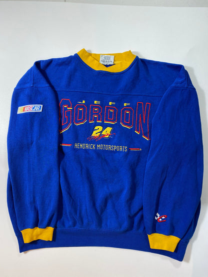 JEFF GORDON Size XL Vintage Racing Sweat-shirt / 6660