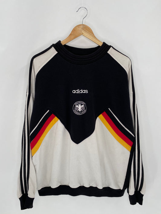 90's ADIDAS DEUTSCHER FUSSBALL-BAND Size XL Vintage Sweat - Shirts / 5873