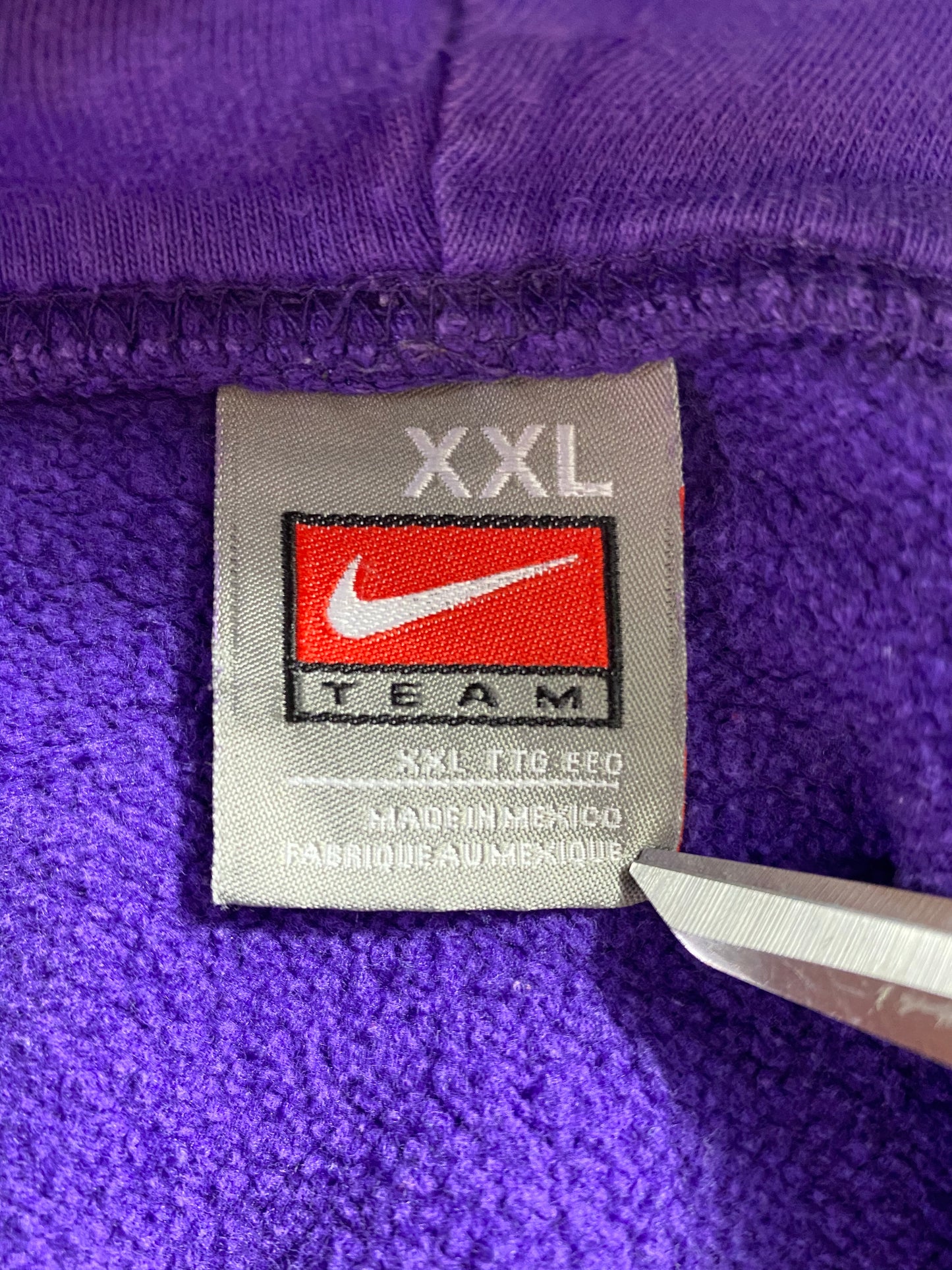00' NIKE LSU Size XXL Vintage Hoodie Sweat-shirt / 7873