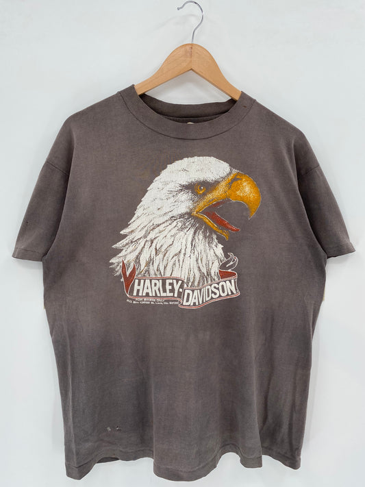 90’s HARLEY DAVIDSON Made in USA Size XL T-Shirts / K2489