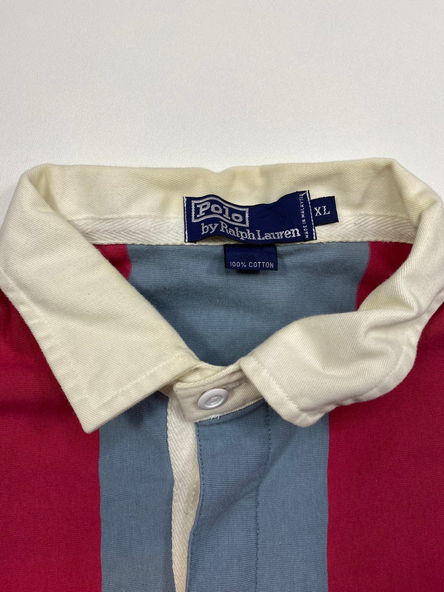 90's Polo Ralph Lauren Size XL Vintage Rugby-Shirt / 5562