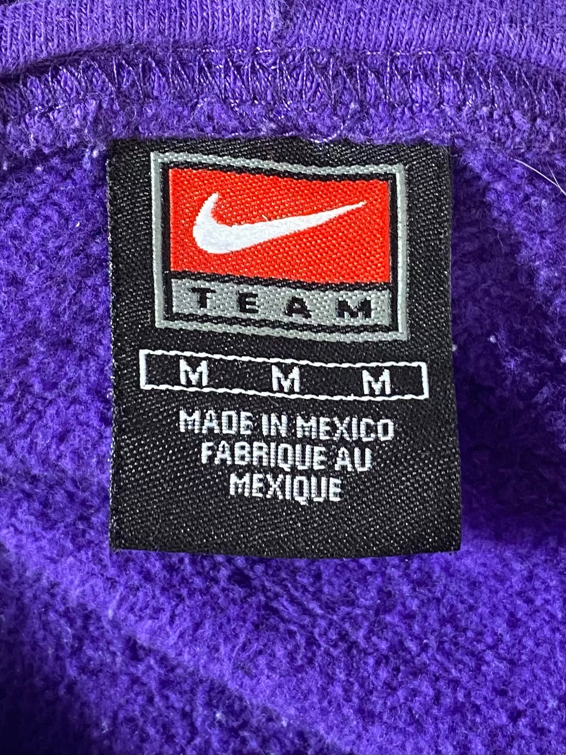 90’s NIKE LSU Size M Vintage Hoodie Sweat-shirt / 7910