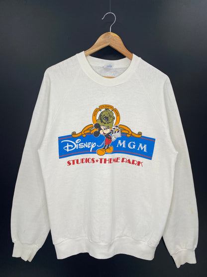 80’s DISNEY MGM MICKEY Made in USA Size XL Vintage Sweat-shirt / 8435