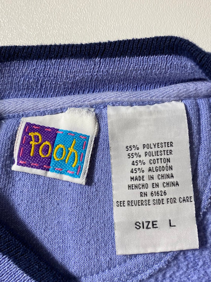 00' DISNEY POOH Size L Vintage Sweat-shirt / 8676