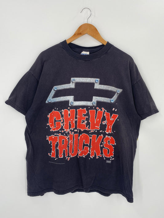 90’s CHEVY TRUCKS Size XL Vintage Racing T-shirt / K6745