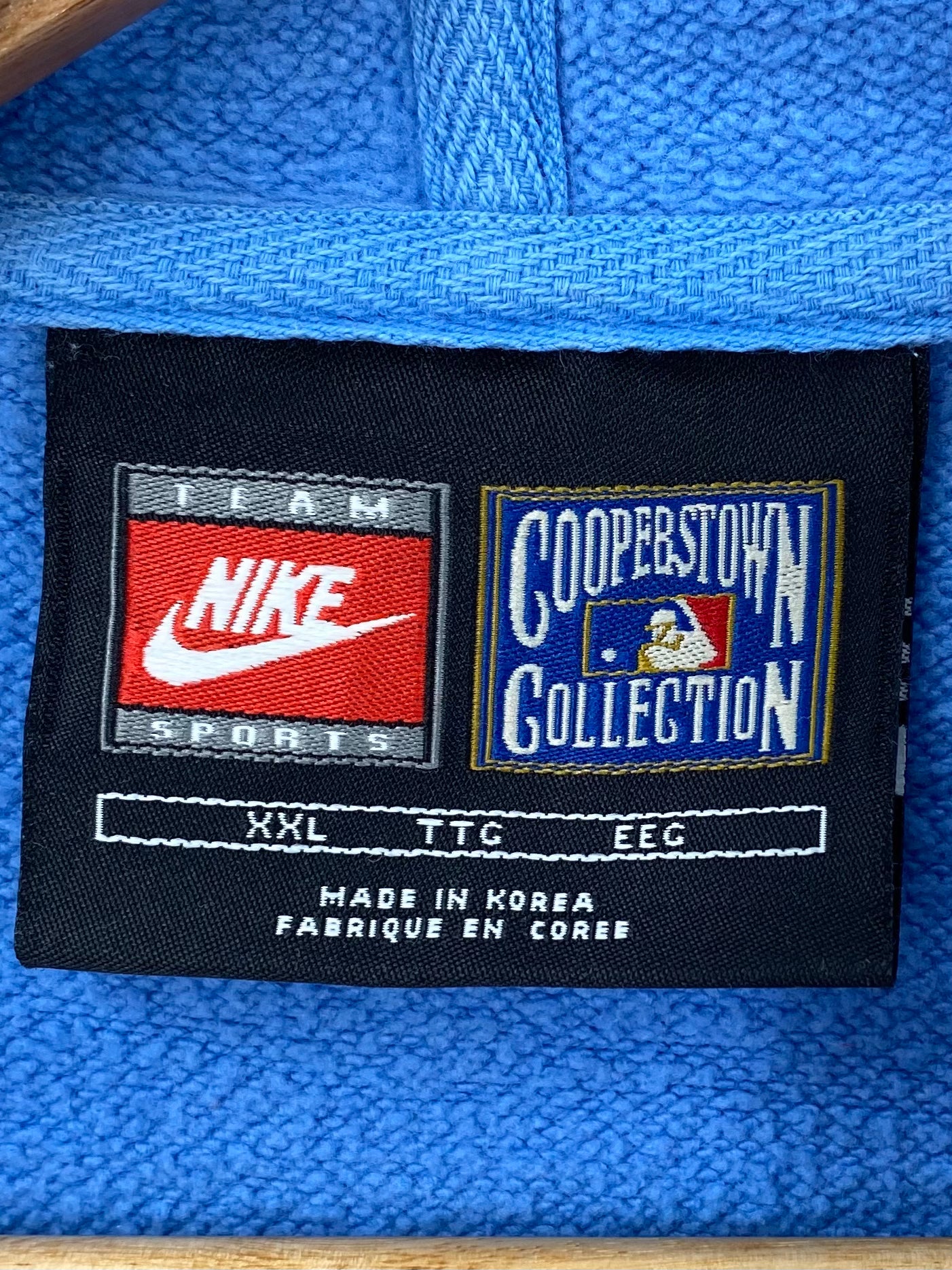 00' NIKE PHILLIES Size XXL Vintage MLB Hoodie Sweat-shirt / 7358