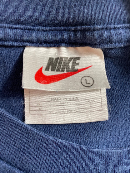 90’s NIKE Mini Swoosh Made in USA Size L Vintage T-shirt / 7875