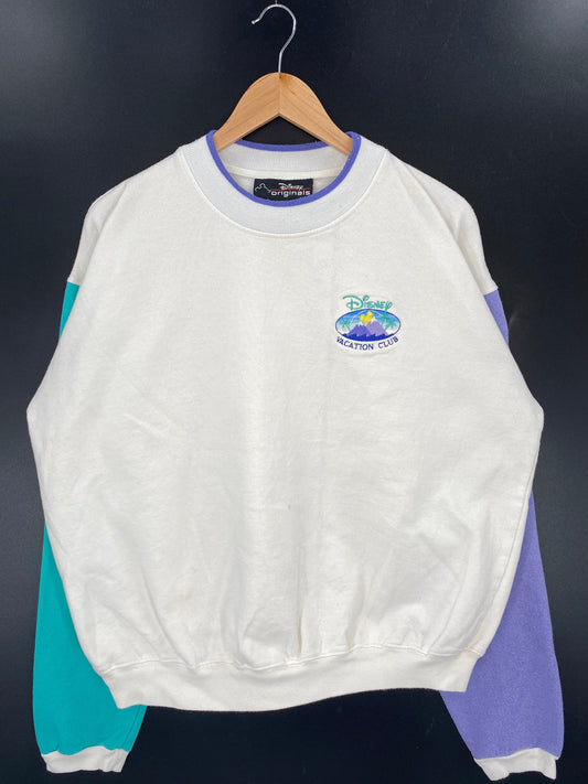 90’s DISNEY VACATION CLUB Made in USA Size L/XL Vintage Sweat-Shirt / A4687