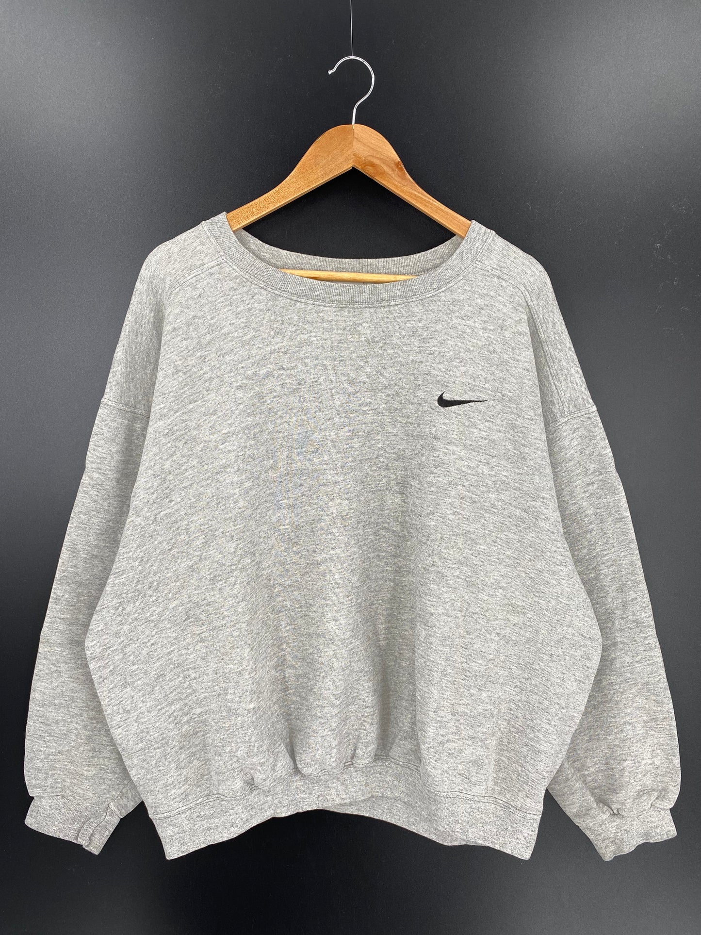 90’s NIKE MINI SWOOSH Made in USA Size L Vintage Sweat-shirt / K159
