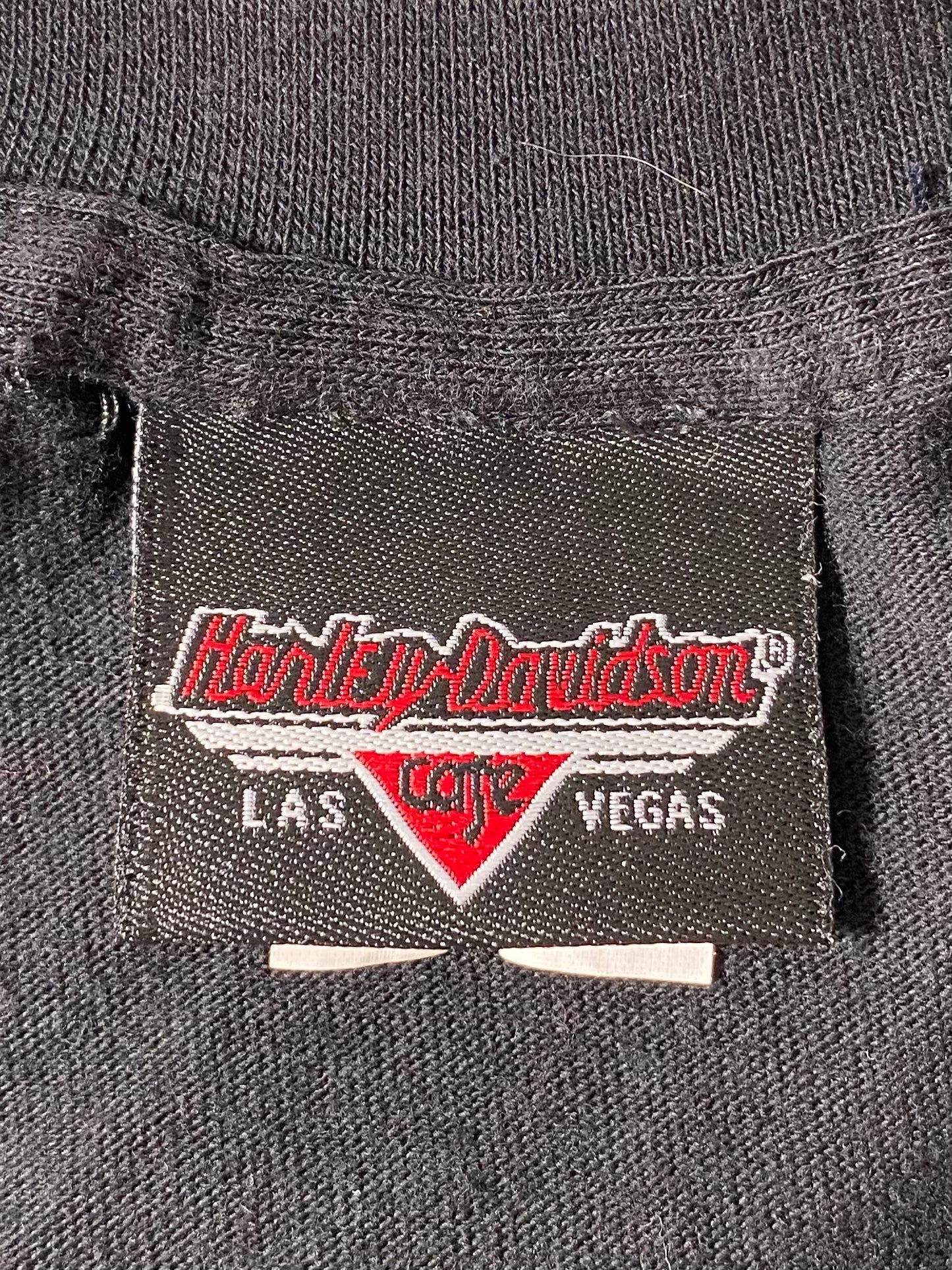 90’s Harley Davidson Cafe Made in USA Size M Vintage T-Shirt / 7890