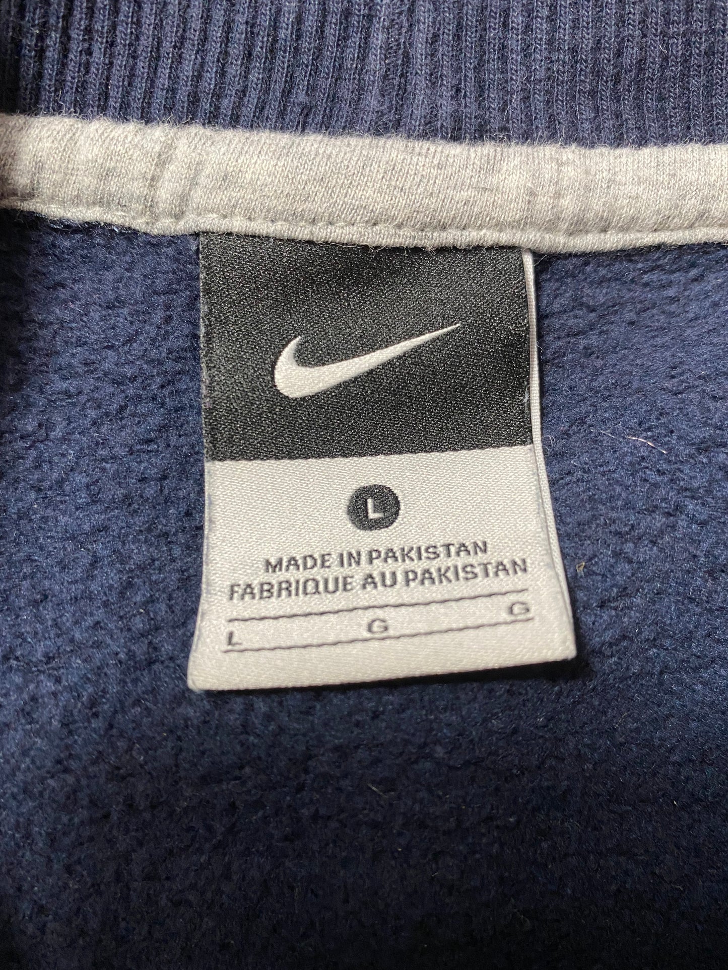 Vintage NIKE MINI SWOOSH Size L Sweat-Shirt / A1327