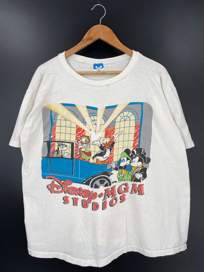 80's DISNEY MGM STUDIOS Made in USA Size XL Vintage T-Shirt / E5709T
