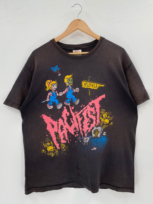 Vintage PACIFIST Size L T-Shirt / K1951