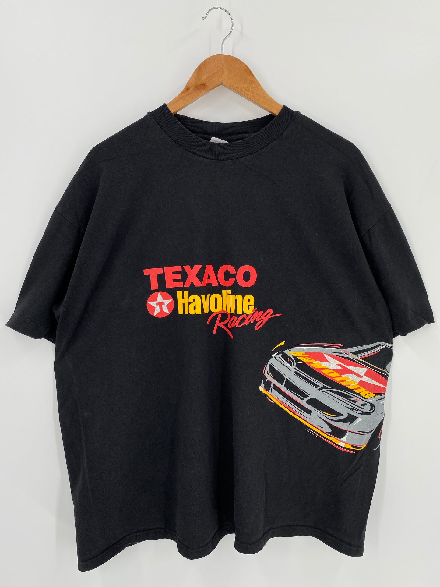 Vintage TEXACO HAVOLINE RACING Size XL  Racing T-Shirt / k652