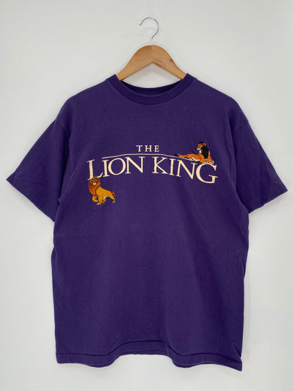 90’s DISNEY THE LION KING Size No Tag (Approx. L) Vintage T-Shirt / K6785