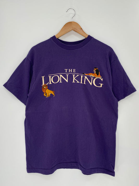 90’s DISNEY THE LION KING Size No Tag (Approx. L) Vintage T-Shirt / K6785
