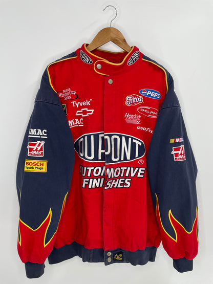 Vintage DUPONT AUTOMOTIVE FINISHES PEPSI Size XXL Racing Jacket / k439