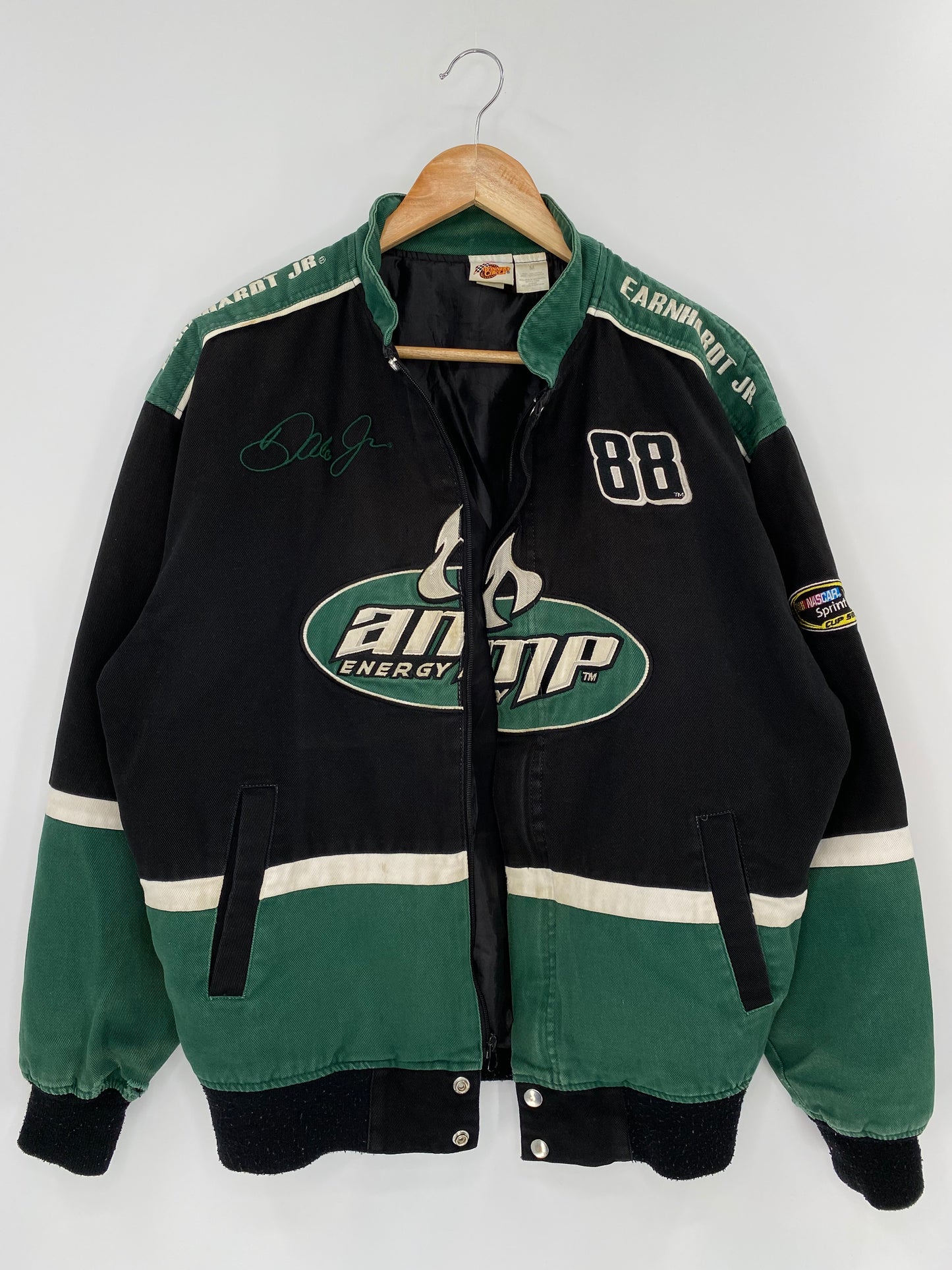 Vintage NASCAR EARNHARDT JR Size M Racing Jacket / 9662