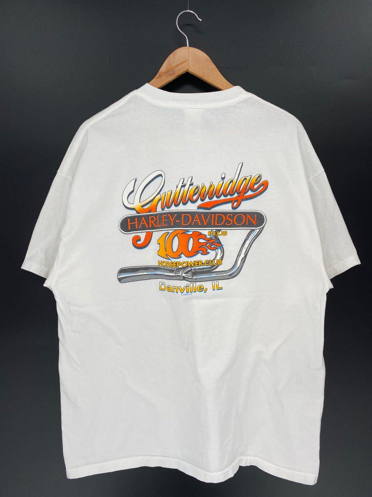 2005 HARLEY DAVIDSON Made in USA Size XL Vintage T-Shirt / K9957